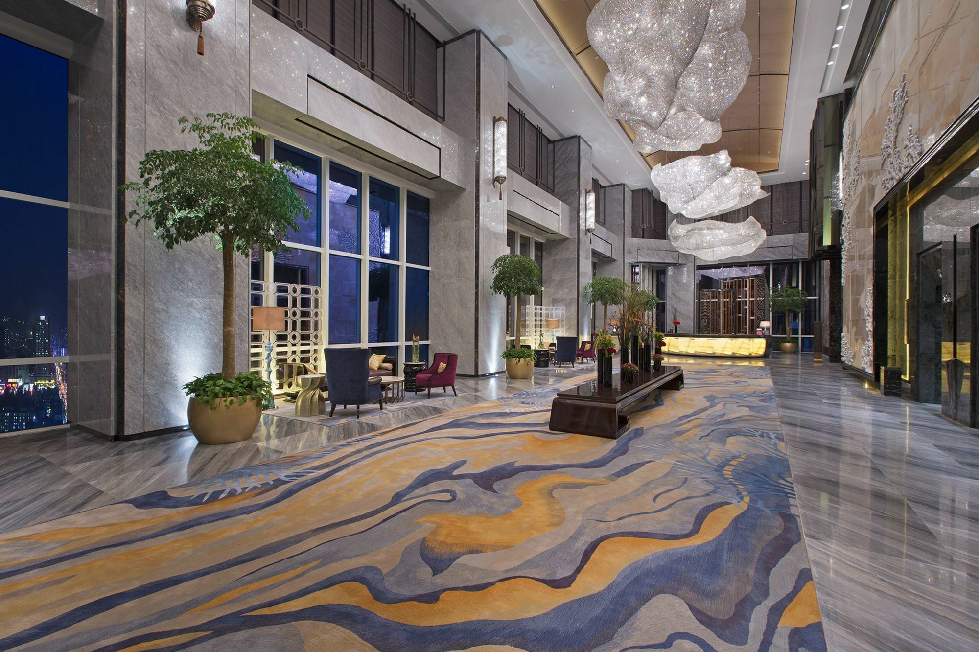 Hotel Pullman Yantai Center Exterior foto